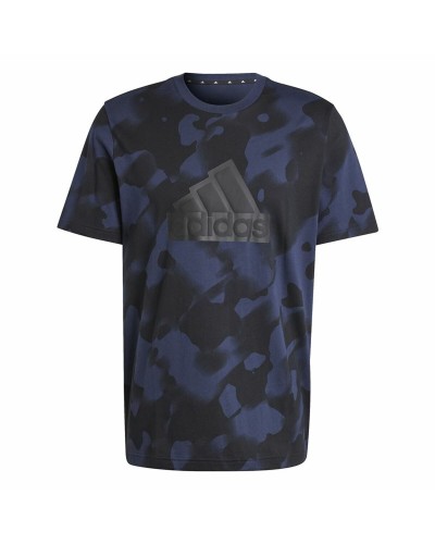 Men’s Short Sleeve T-Shirt Adidas Future Icons Bos Aop 2XL