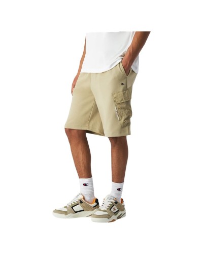 Shorts da Uomo Champion 220832-MS093 Beige (L)