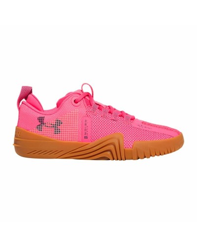 Baskets Under Armour Tribase Reign Rose clair Femme