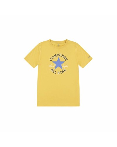T shirt à manches courtes Enfant Converse Cnvb Dissected Chuck Patch Ss Doré 12-13 Ans
