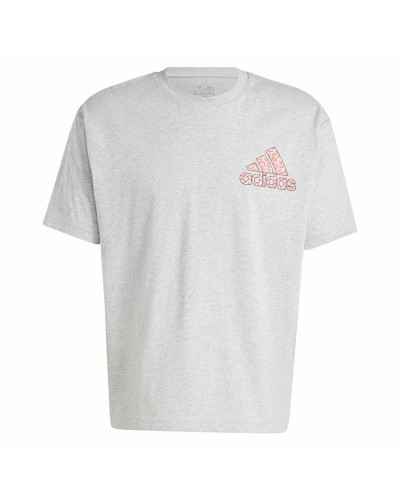 Heren-T-Shirt met Korte Mouwen Adidas Berlin Bear Wit S