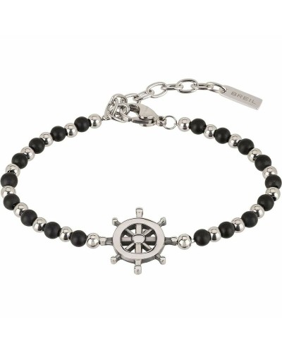 Bracelet Homme Breil TJ2408 Argent 925 Noir