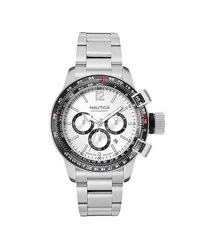 Orologio Uomo Nautica NAPBFCF04 Argentato
