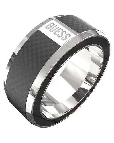 Men's Ring Guess JUMR04048JWSTBK64 Black