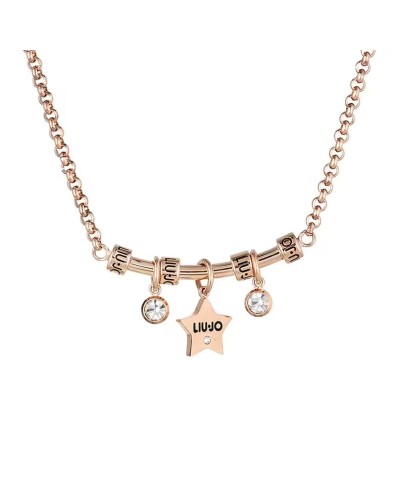 Pendentif Femme LIU JO LJ1773 Or rose