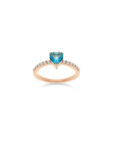 Ladies' Ring LIU JO LJ2440M12 12 Rose gold Blue