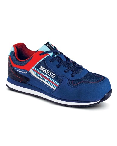 Sparco Gymkhana Martini Racing Azul, Zapatos Deportivos S1P, Talla 46
