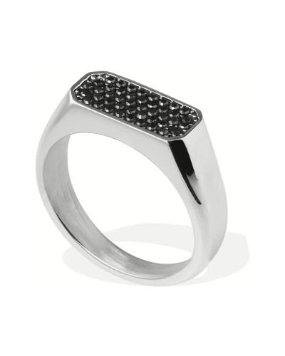 Ladies' Ring LIU JO MLJ534M24 Silver Black 24