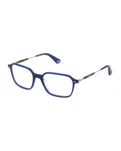 Police Gafas de Vista Unisex VK105 Negro/Plata - Montura 51mm
