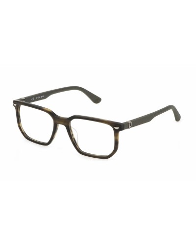 Police VK556 Lunettes Unisexe - Monture de Vue Rectangulaire 51mm
