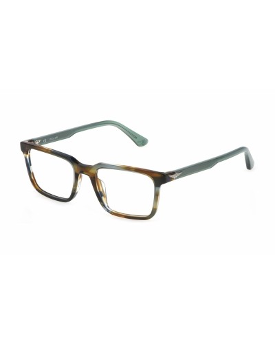 Police VK561 Unisex Eyeglasses - Rectangular Frame 49mm
