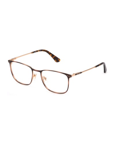 Police VK567: Unisex Glasses, Rectangular Frame 51mm
