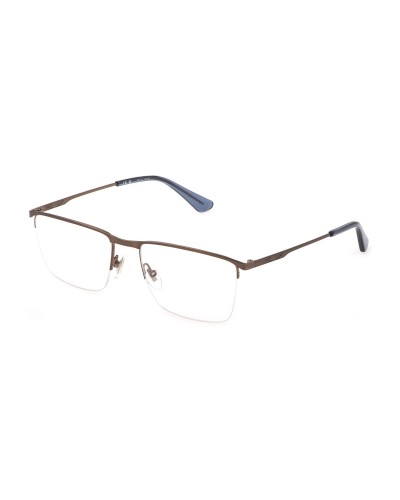Police Lunettes de Vue VK573 - Monture Unisexe Noir Mat Cal.51
