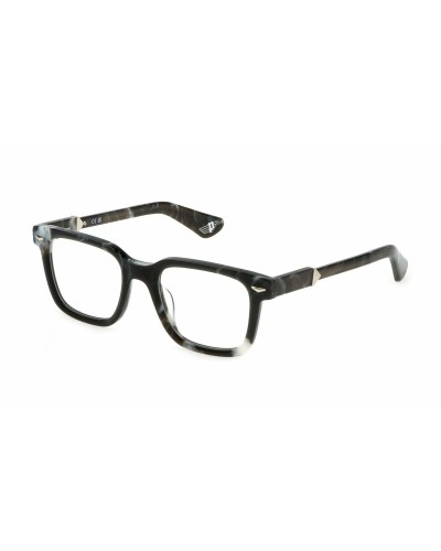 Police VPL137 : Monture de Lunettes Homme Bleue - Taille 55mm
