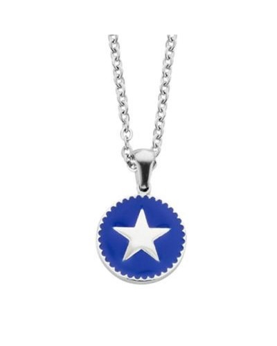 Pendentif Femme CO88 Collection 8CN-26049 Argenté Bleu