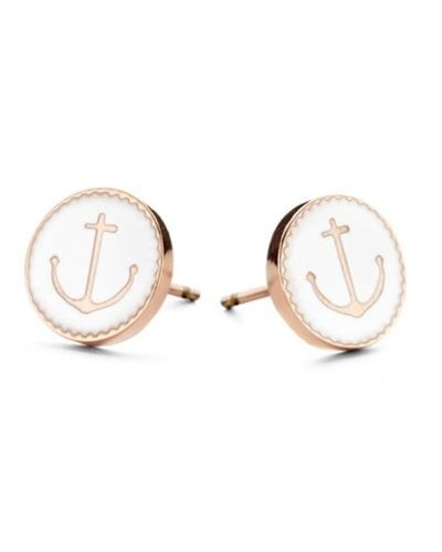 Boucles d´oreilles Femme CO88 Collection 8CE-70020 Blanc Or rose