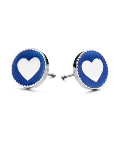 Boucles d´oreilles Femme CO88 Collection 8CE-70024 Argenté Bleu
