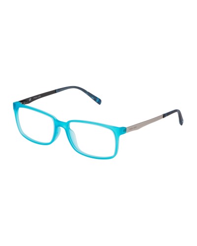 Police VPL259M Monture Lunettes Homme Bleu Clair 54mm - Design & Confort
