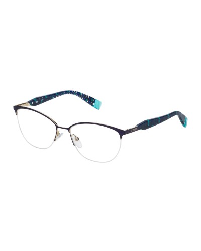 Police VPLD07: Men's Glasses Red 52mm - Lightweight & Durable Eyeglass Frames
