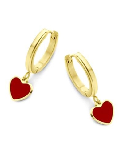 Boucles d´oreilles Femme CO88 Collection 8CE-70103 Doré Rouge