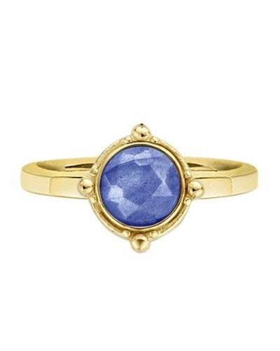 Ladies' Ring CO88 Collection 8CR-10020 Golden Blue 20