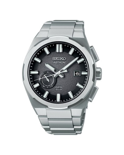 Horloge Uniseks Seiko ASTRON Mod. SOLAR GPS Zilverkleurig