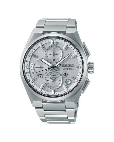 Horloge Uniseks Seiko ASTRON Mod. SOLAR GPS Zilverkleurig