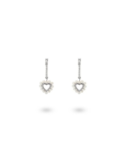 Ladies' Earrings 24KAE 42403S Silver
