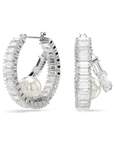 Pendientes Mujer Swarovski 5720868 Plateado