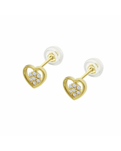 Ladies' Earrings Lotus HIN00361 Golden