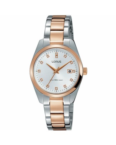 Herrenuhr Lorus RJ244BX9 Schwarz Silberfarben