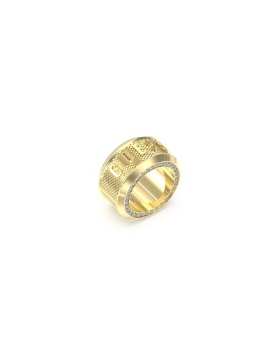 Anillo Mujer Guess JUMR05016JWYG64 Dorado 24