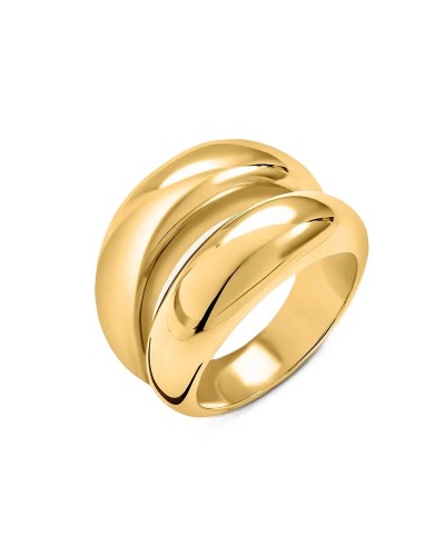 Ladies' Ring Stroili 1694766 Golden