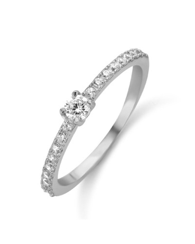 Ring Dames New Bling 9NB-0387-60 Zilverkleurig 20