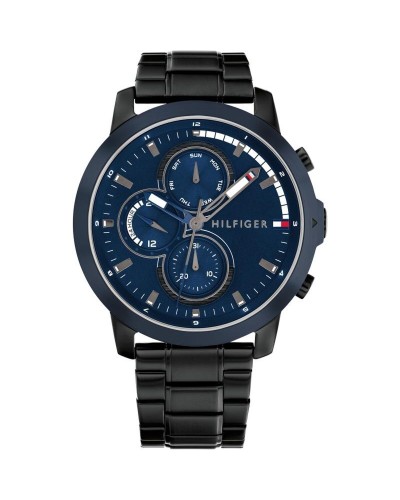 Men's Watch Tommy Hilfiger 1792049 Black (Ø 46 mm)