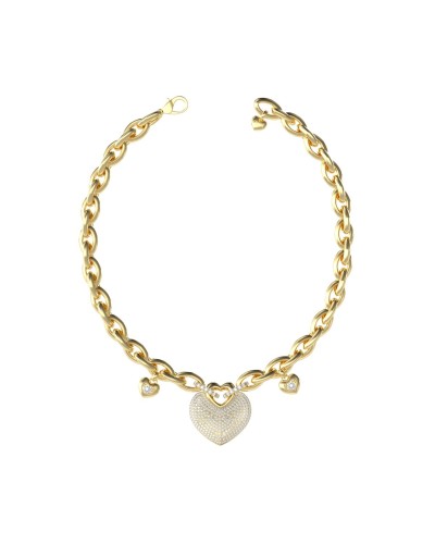 Colgante Mujer Guess JUBN05205JWYGT-U Dorado