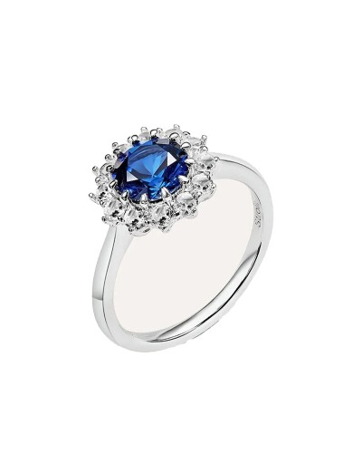 Bague Femme Stroili 1694865 Argenté Bleu