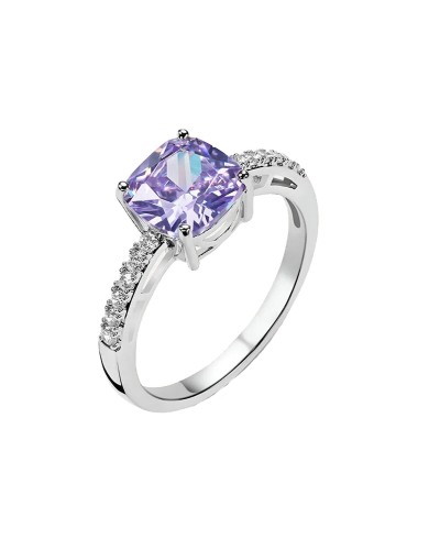 Ring Dames Stroili 1694270 Zilverkleurig Paars