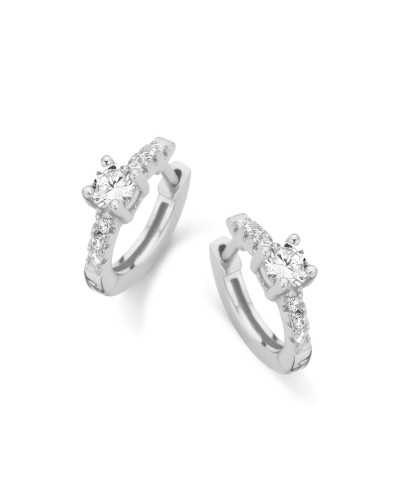 Oorbellen Dames New Bling 9NB-0393 Zilverkleurig