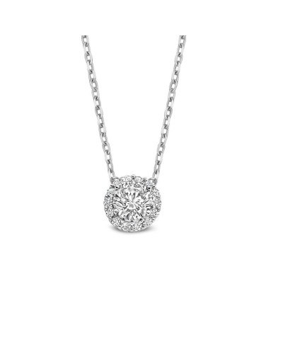 Ladies' Pendant New Bling 9NB-1379 Silver