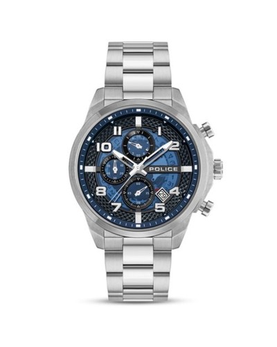 Men's Watch Police PEWGK0053901 Silver