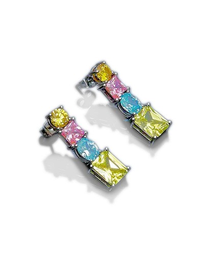 Oorbellen Dames Chiara Ferragni J19AVS03 Roestvrij staal 3 cm