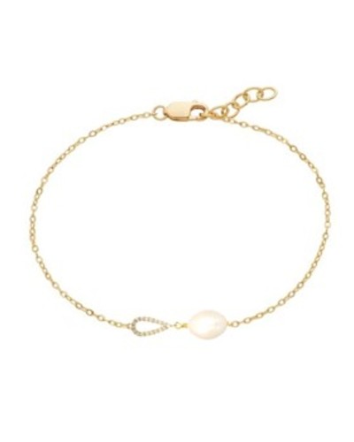 Collier Femme New Bling 9NB-PRL9B Doré