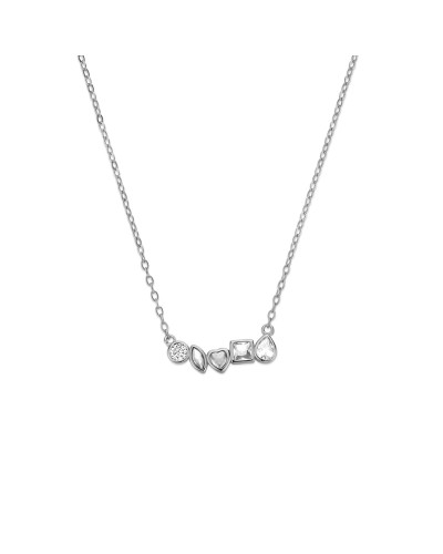 Ketting Dames New Bling 9NB-1570 Zilverkleurig
