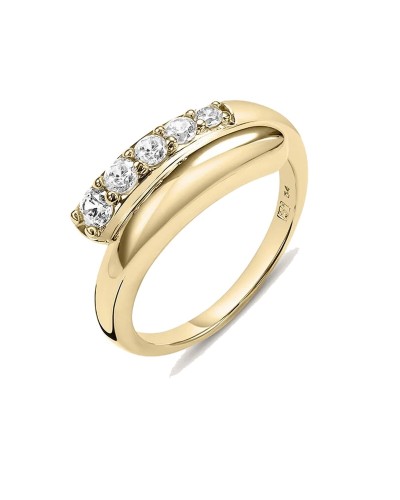 Ladies' Ring Stroili 1694969 Golden