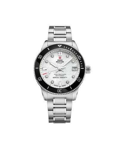 Horloge Heren Swiss Military Chrono SM34089.03 Zilverkleurig