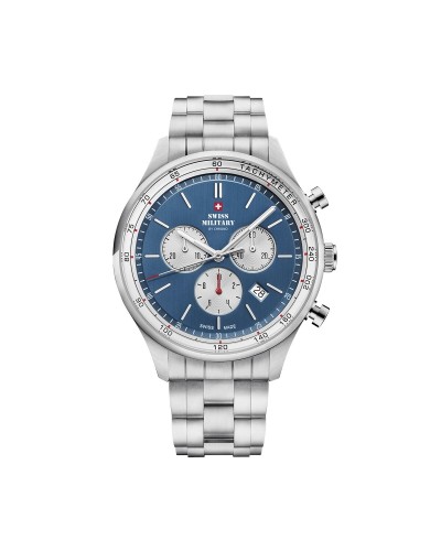 Men's Watch Swiss Military Chrono SM34081.03 Silver