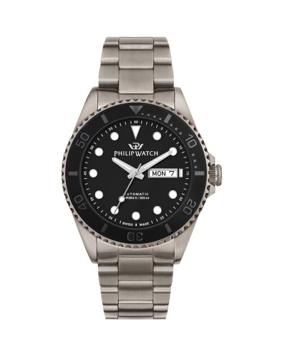 Philip Watch Caribe R8223597036: Men's Automatic Watch, Stainless Steel, Blue
