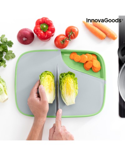 Tabla de Cortar Reversible Reblok InnovaGoods: Versatilidad e higiene en la Cocina
