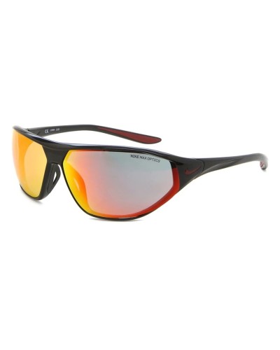 Lunettes de soleil Unisexe Nike AERO SWIFT BLACK RED MIRROR